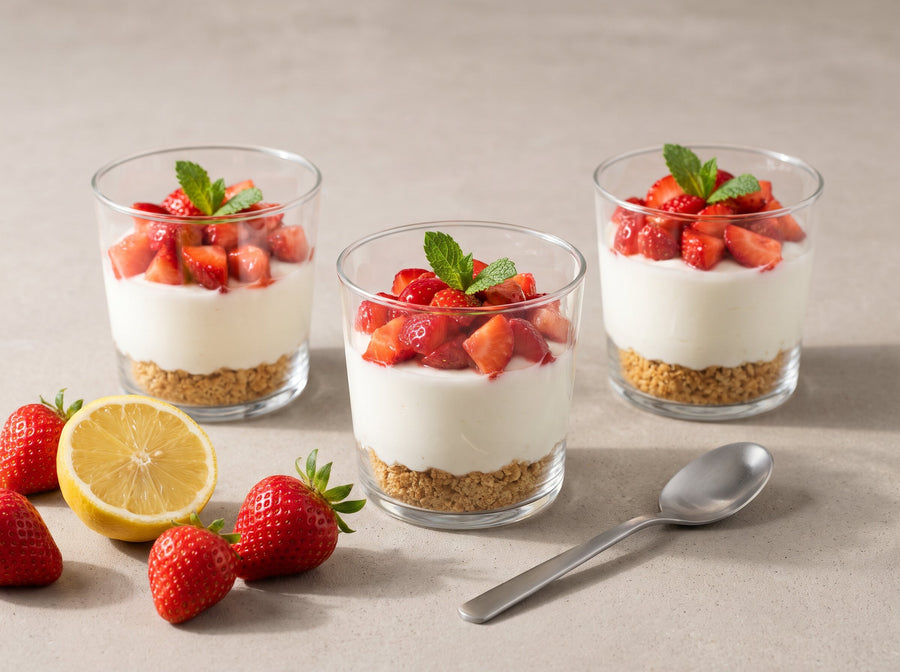 Skyr-Cheesecake im Glas