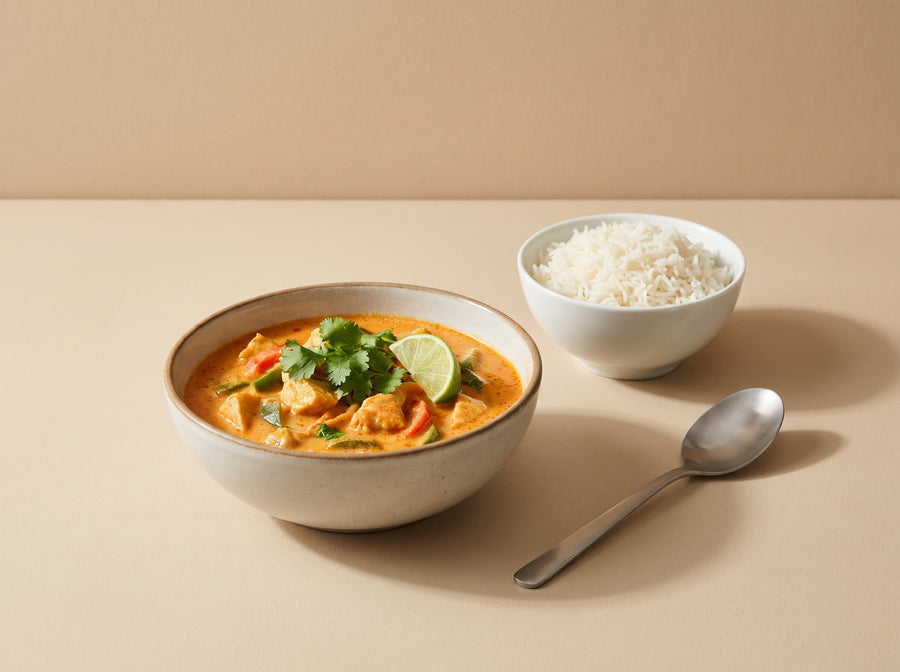 Thai-Curry mit Poulet und Gemüse