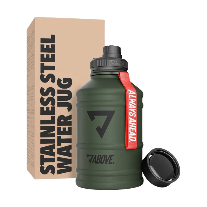 Above Edelstahl Trinkflasche – Olive – 2200ml