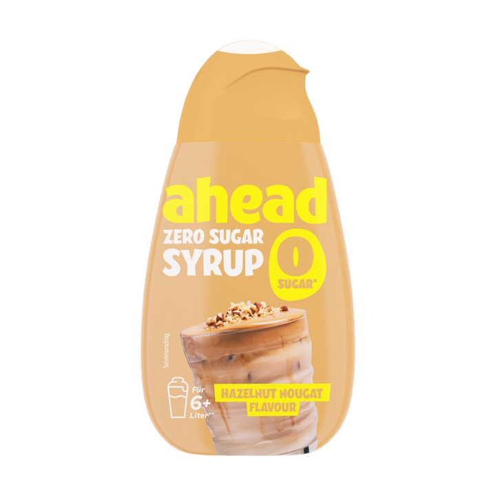 Ahead Barista Zero Sugar Sirup – Hazelnut Nougat Flavour – 65ml