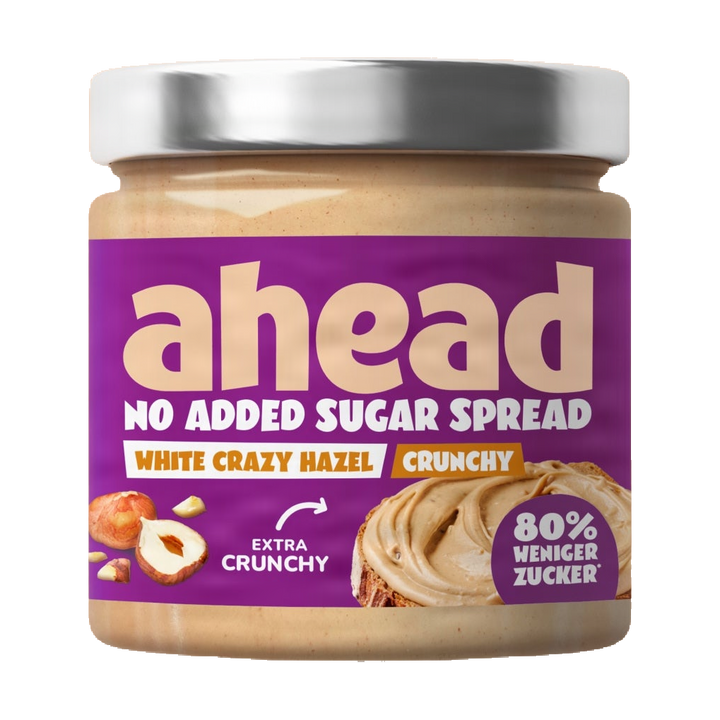 Ahead Crazy Crème aux noisettes – White Crazy Hazel Crunchy – 200g