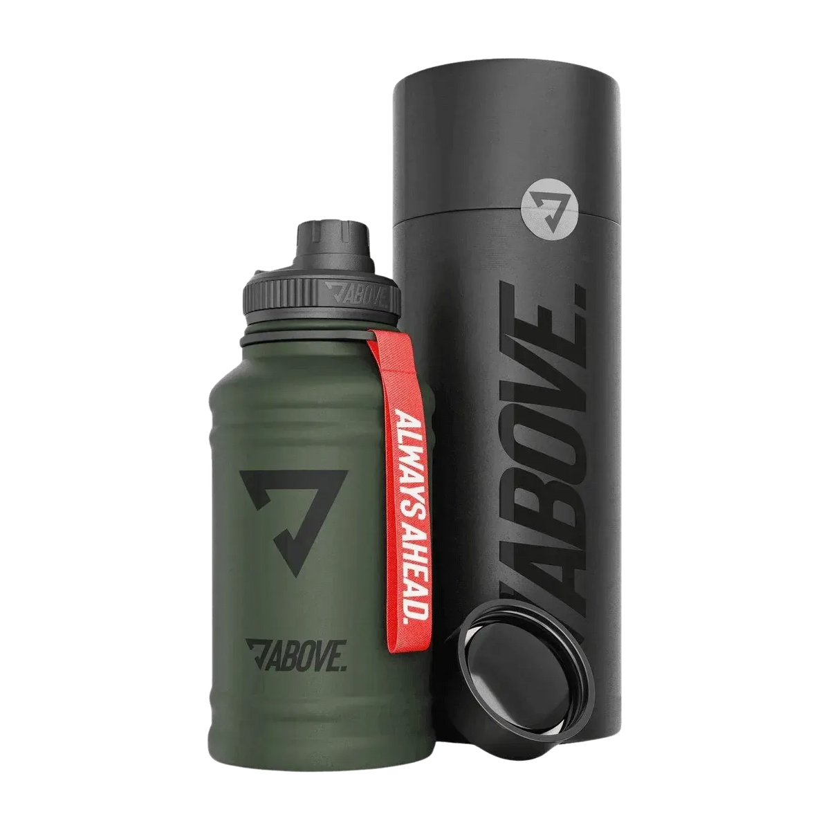 ABOVE. Edelstahl Trinkflasche | 1300ml Olive