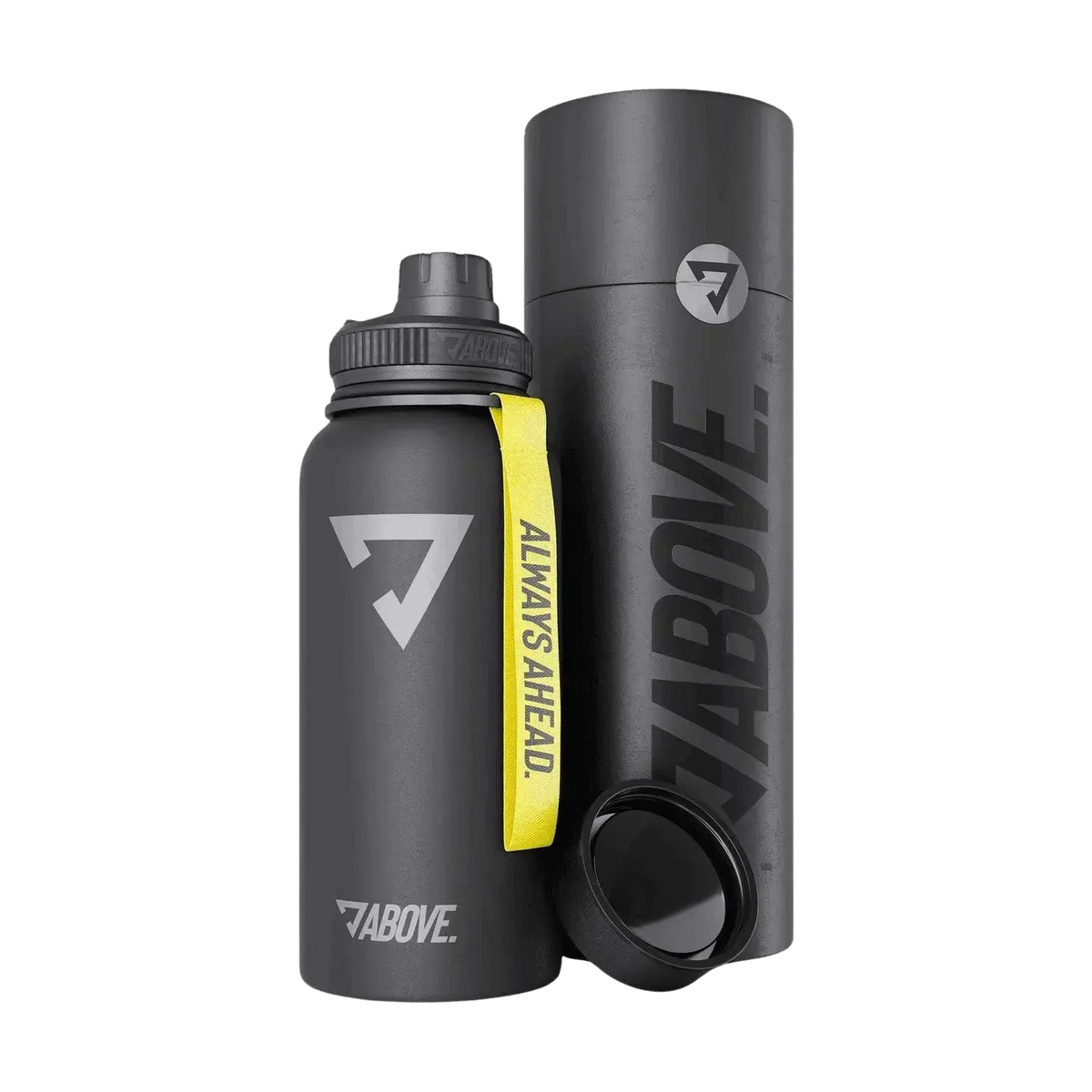 ABOVE. Gourde en acier inoxydable | 950ml (Thermo) Noir