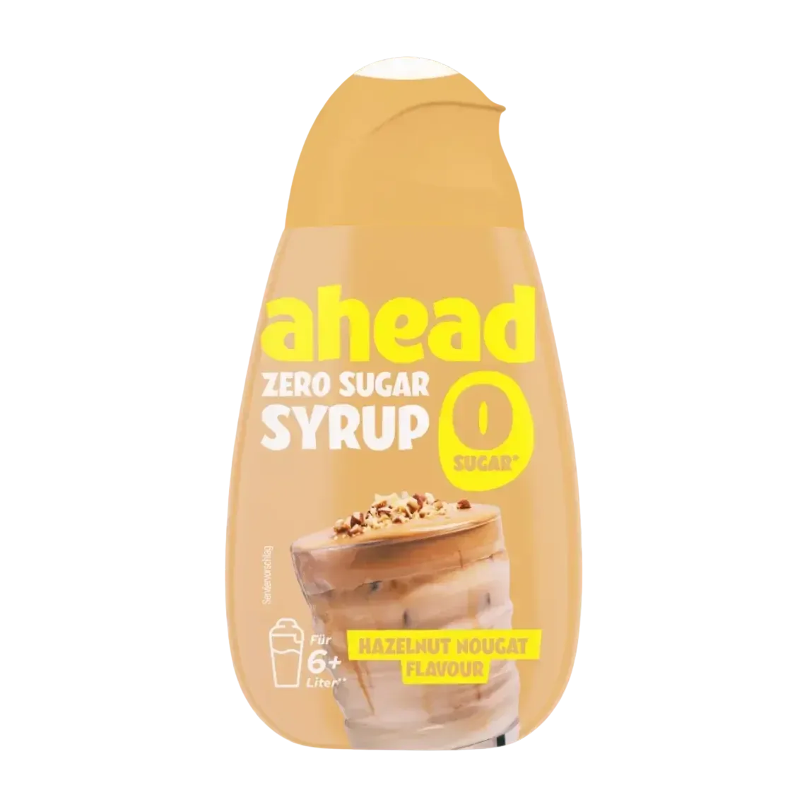 Ahead Barista Sirop zéro sucre | 65ml Hazelnut Nougat Flavour