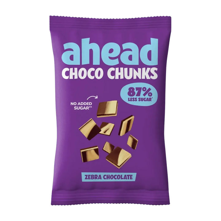 Ahead Chocolate Chunks – Zebra Chocolate – 150g