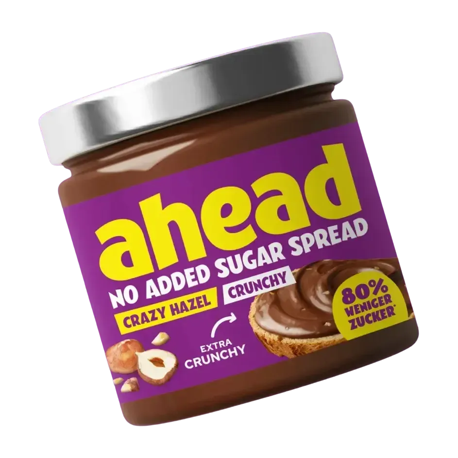 Ahead Crazy pâte à tartiner aux noix | 200g 200g Crazy Hazel Crunchy