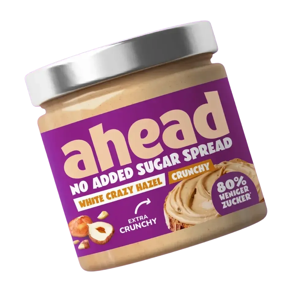 Ahead Crazy pâte à tartiner aux noix | 200g 200g White Crazy Hazel Crunchy