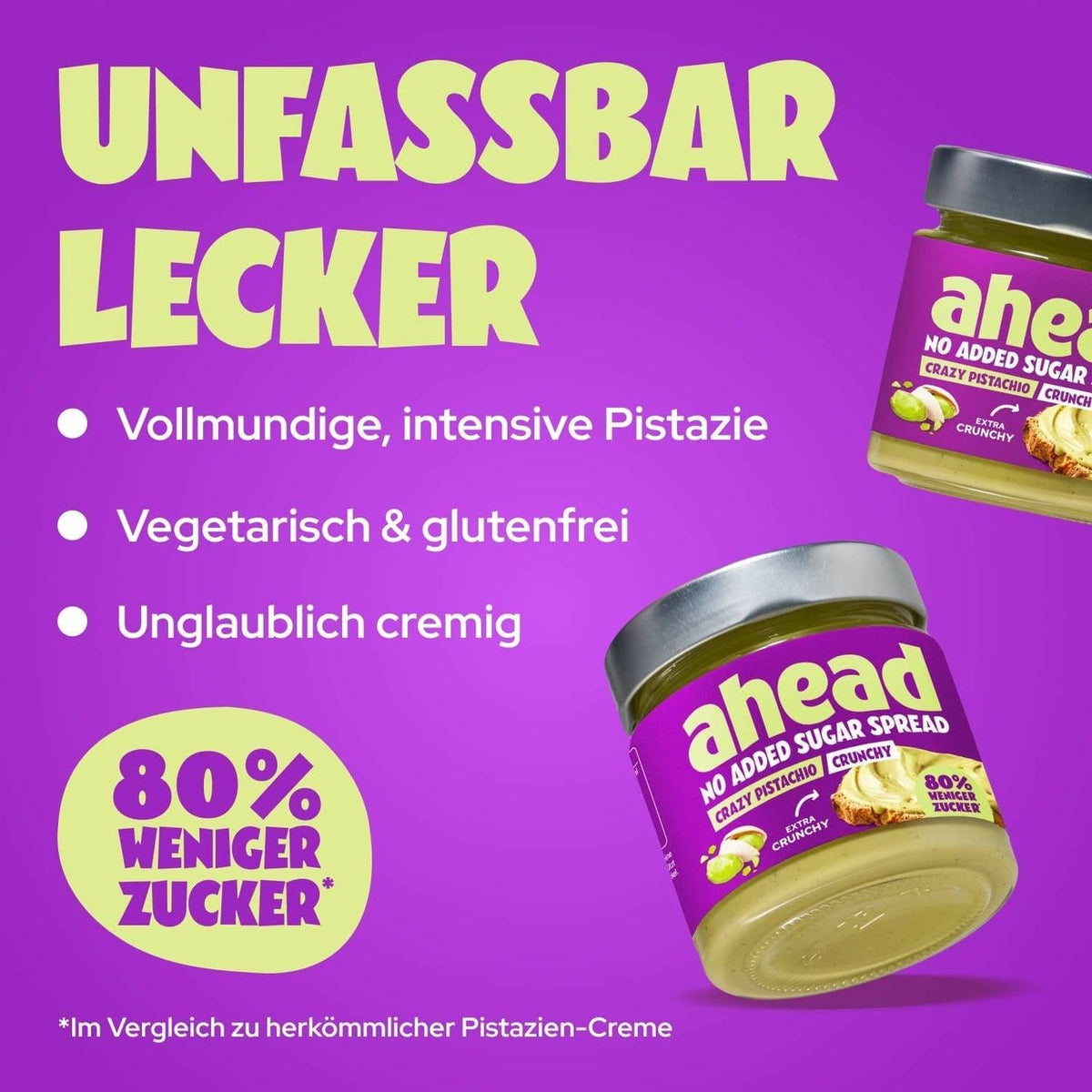 Ahead Crazy pâte à tartiner aux noix | 200g