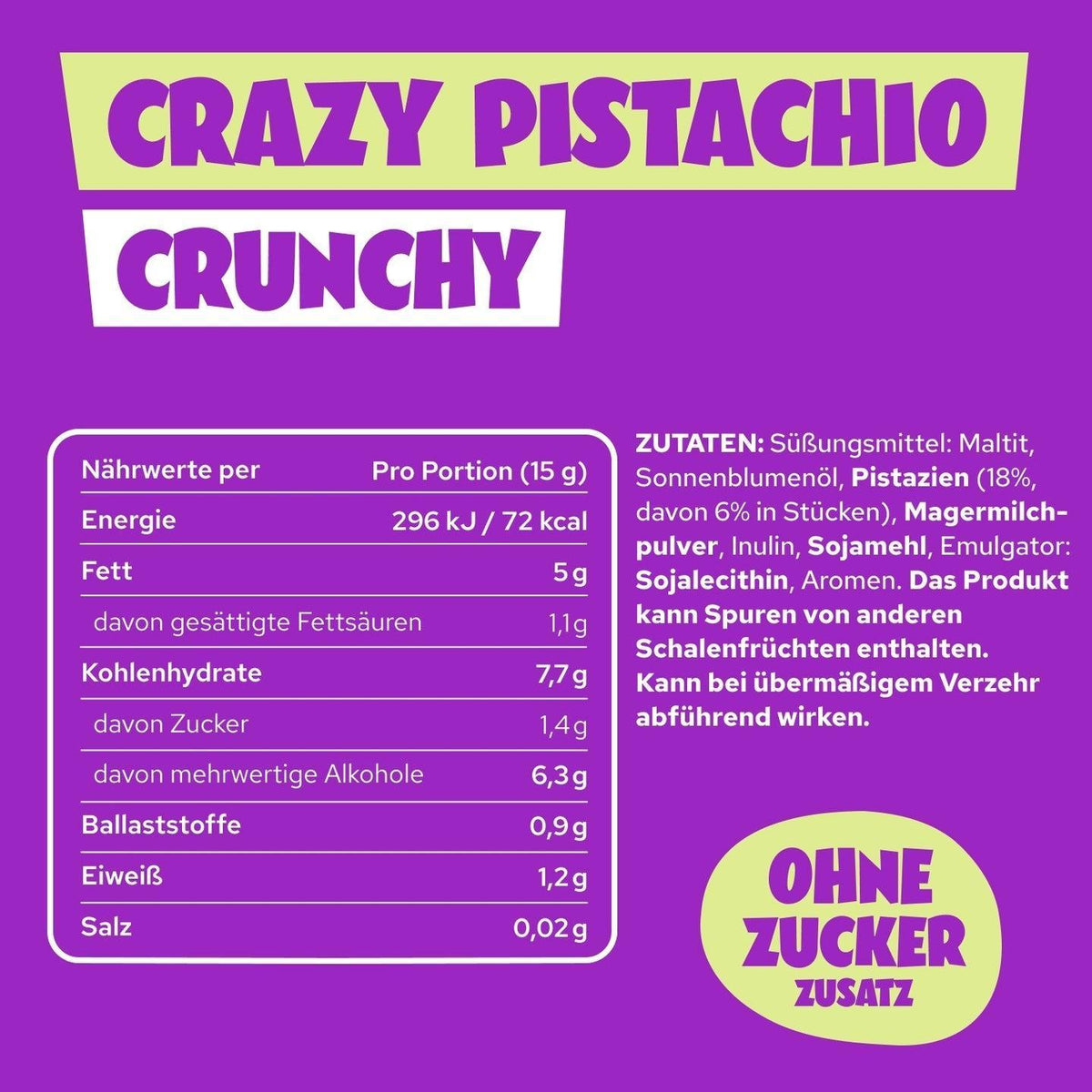 Ahead Crazy pâte à tartiner aux noix | 200g