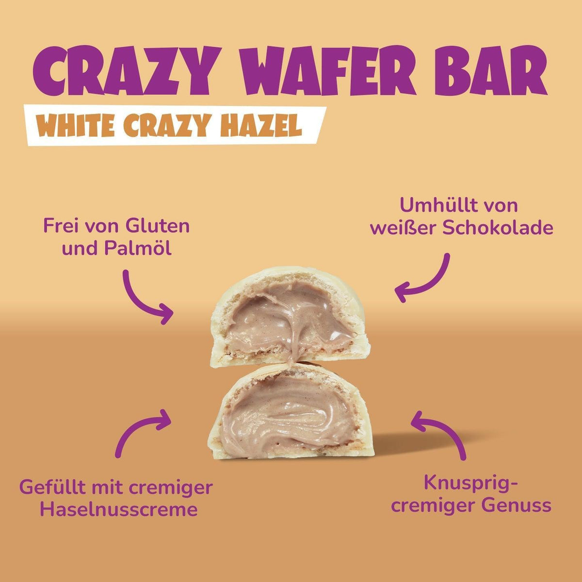 Ahead Cream-Filled Wafer Bar | 30g