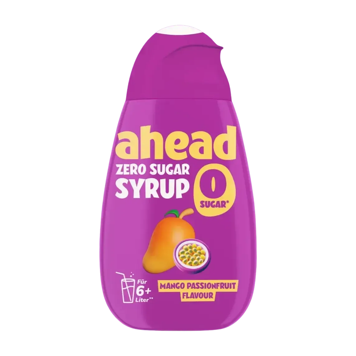 Ahead Zero Sugar Syrup | 65ml Mango Passionfruit
