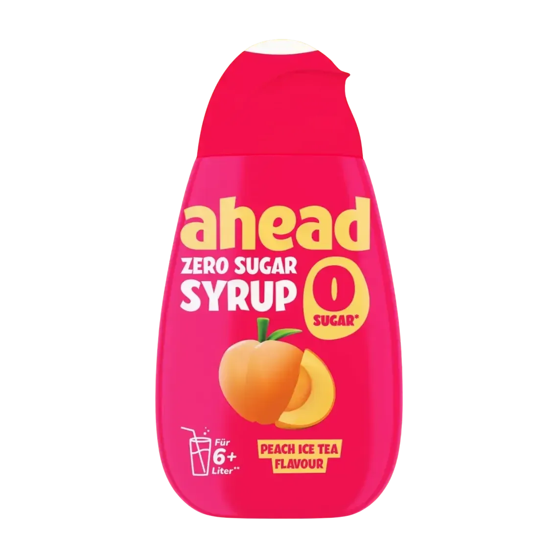 Ahead Zero Sugar Syrup | 65ml Peach Ice Tea