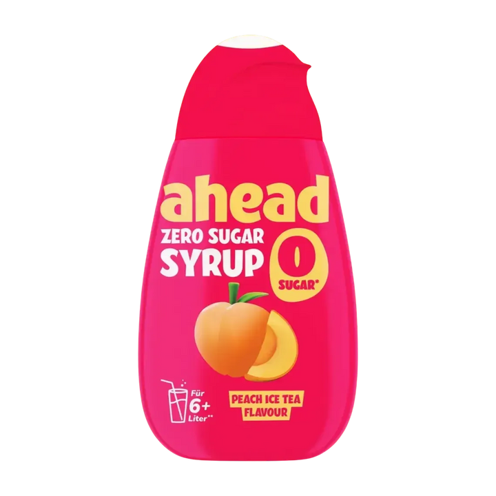 Ahead Sirop Zéro Sucre | 65ml Peach Ice Tea