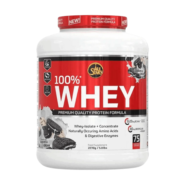 All Stars 100% Whey Protein | 2270g Banana