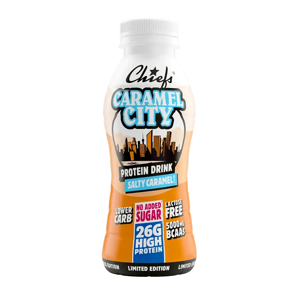 Chiefs Protein Drink | 330ml 330ml Caramel City