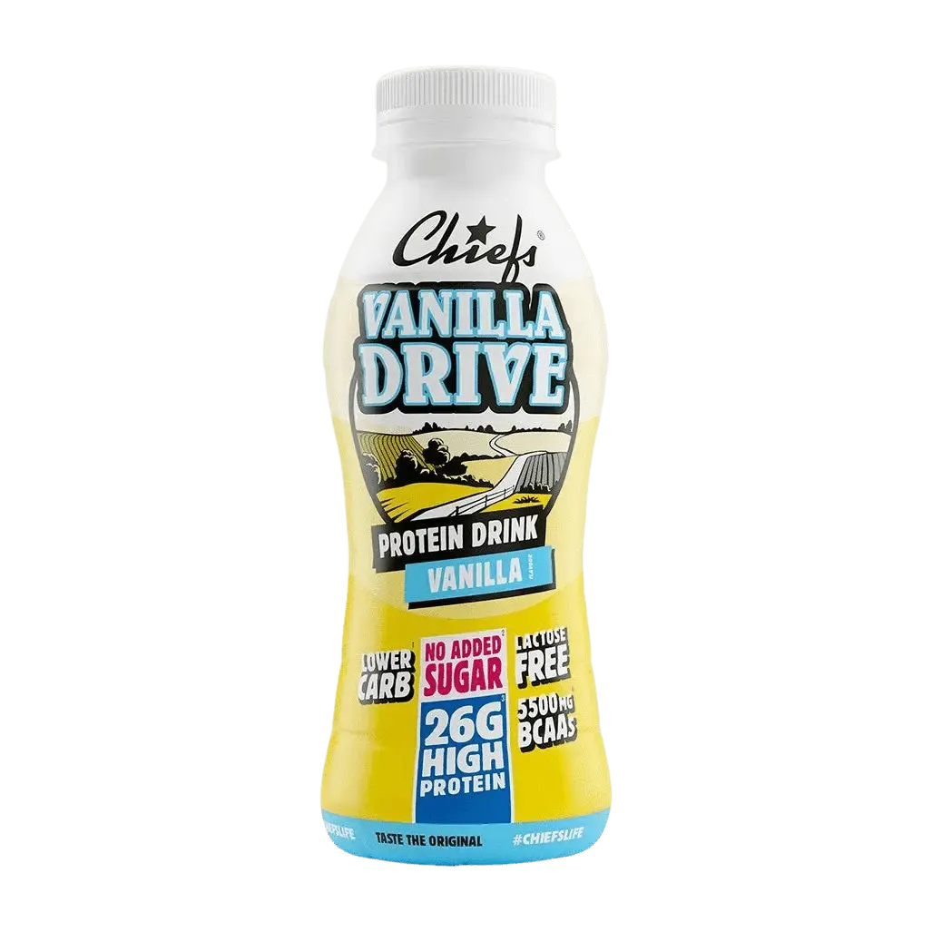 Chiefs Protein Drink | 330ml 330ml Vanilla Drive