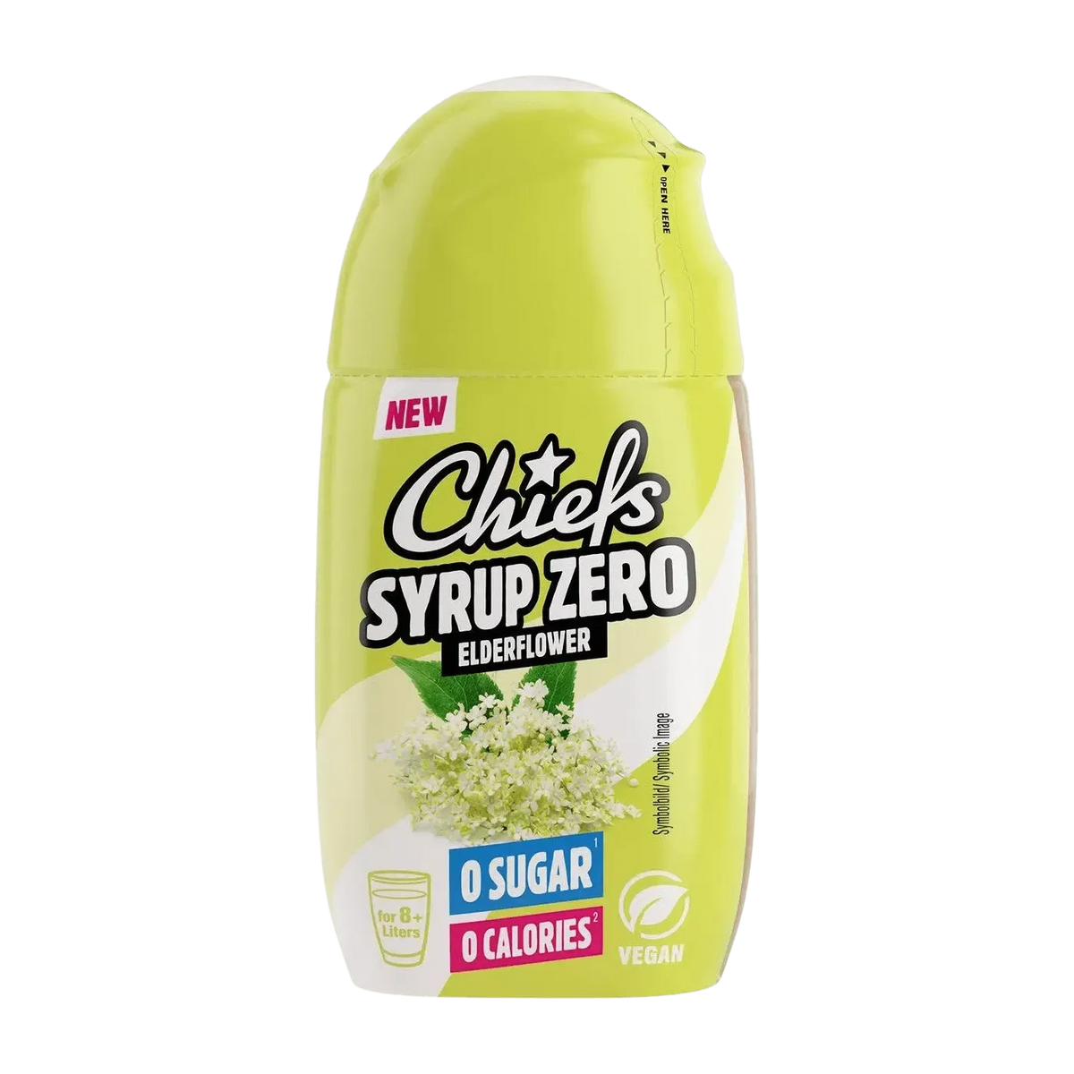 Chiefs Zero Sirup | 65ml Edelflower