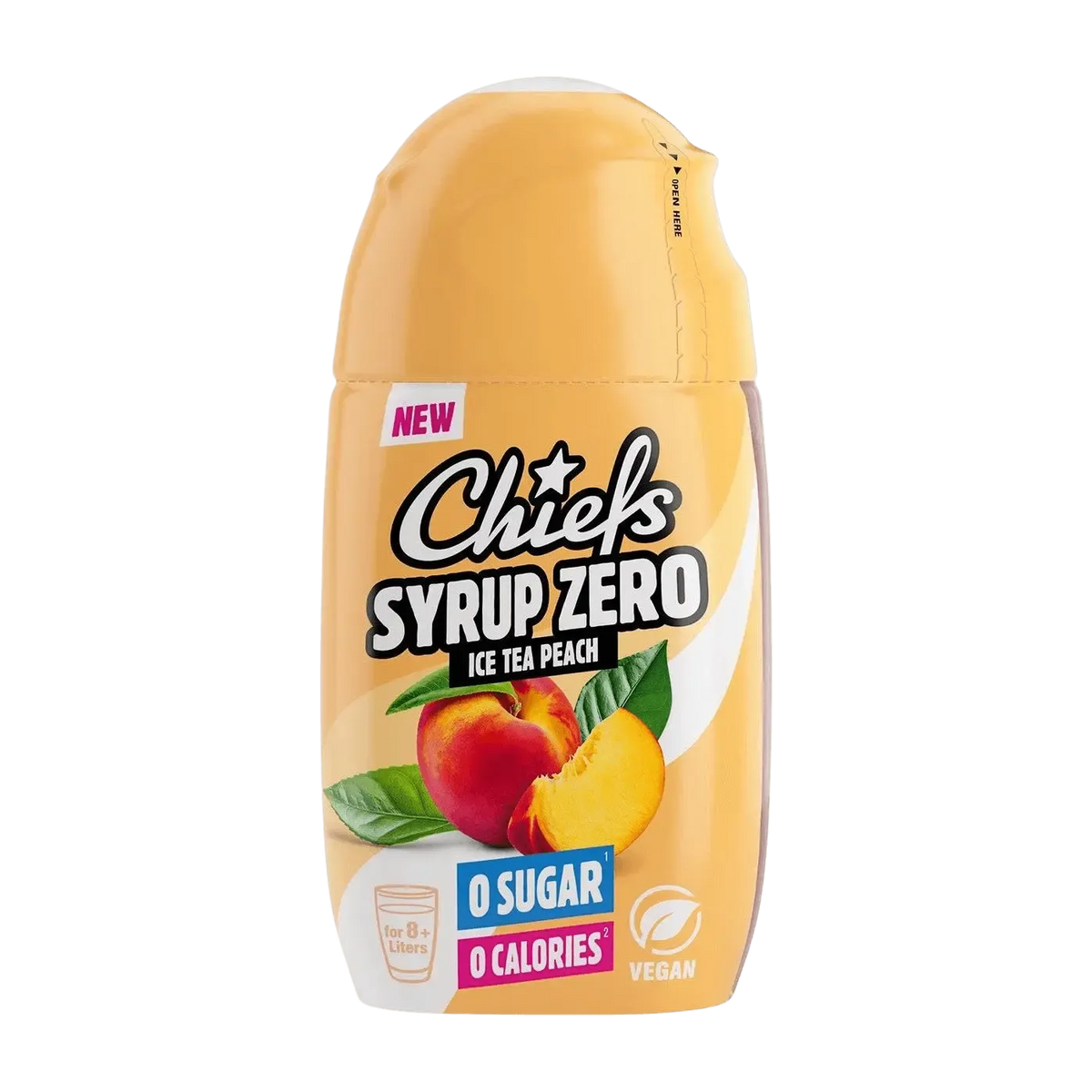 Chiefs Zero Sirup | 65ml Ice Tea Peach
