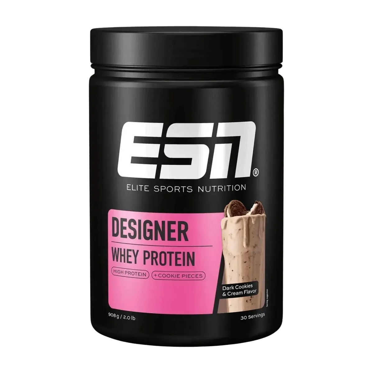 ESN Designer Whey Protein | 908g Dark Cookies & Cream