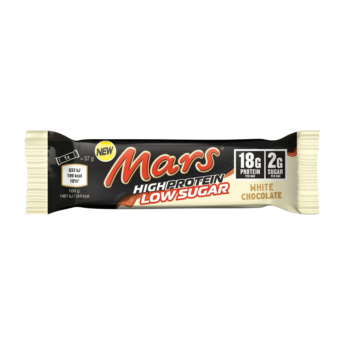 Mars Low Sugar High Protein Bar - White Chocolate | 57g 57g