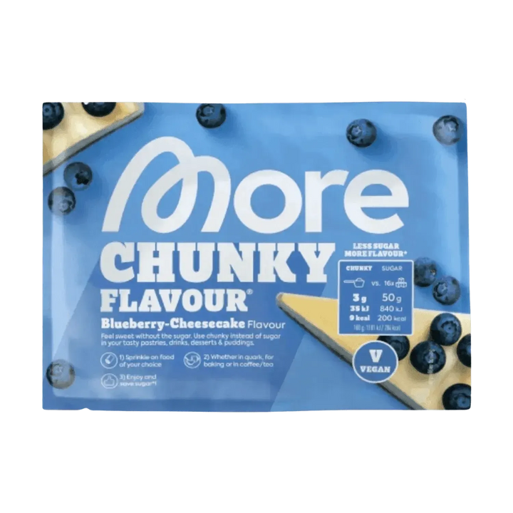 More Nutrition Chunky Flavour SAMPLE | 30g Blueberry Cheesecake (Vegan)