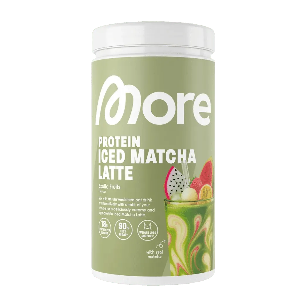 More Nutrition Protein Iced Matcha Latte | 500g - Exotic Fruits