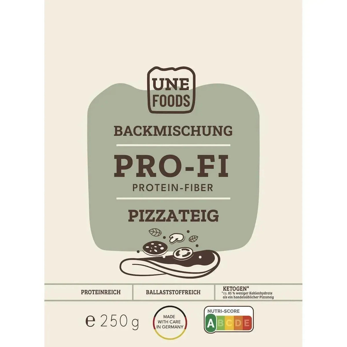 Unefoods Low-Carb Protein Pizza | 250g
