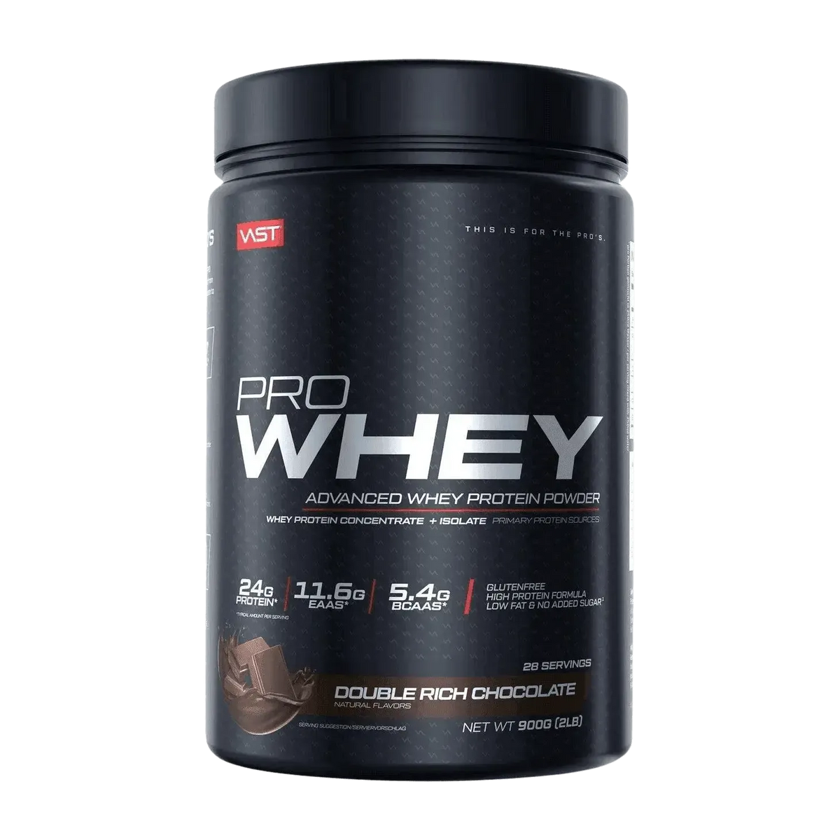 VAST PRO WHEY | 900g Double Rich Chocolate